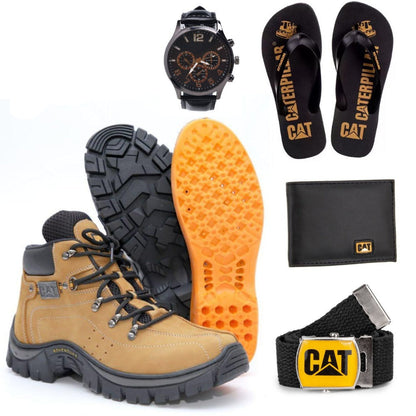 Bota Coturno Caterpillar + BRINDES EXCLUSIVOS