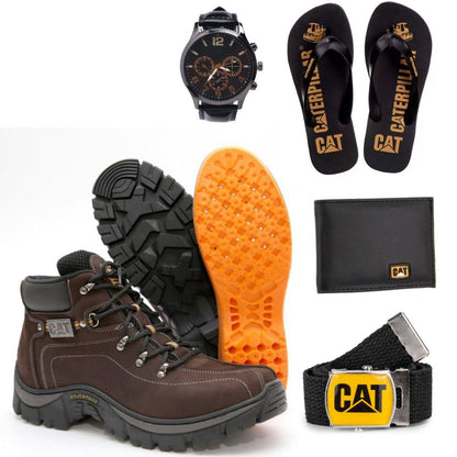 Bota Coturno Caterpillar + BRINDES EXCLUSIVOS