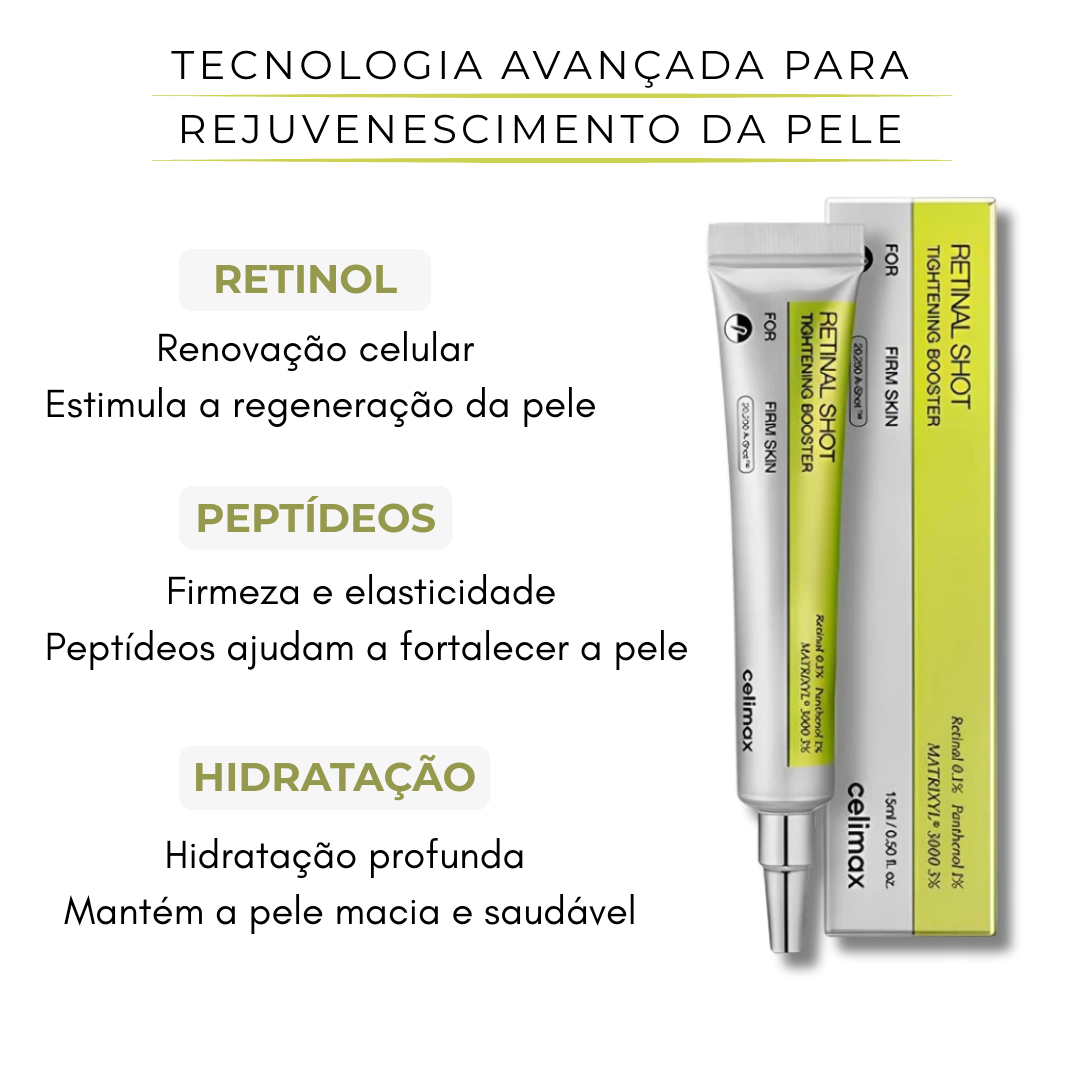 Creme Coreano de Retinol para Olhos – Compre 1 Leve 3