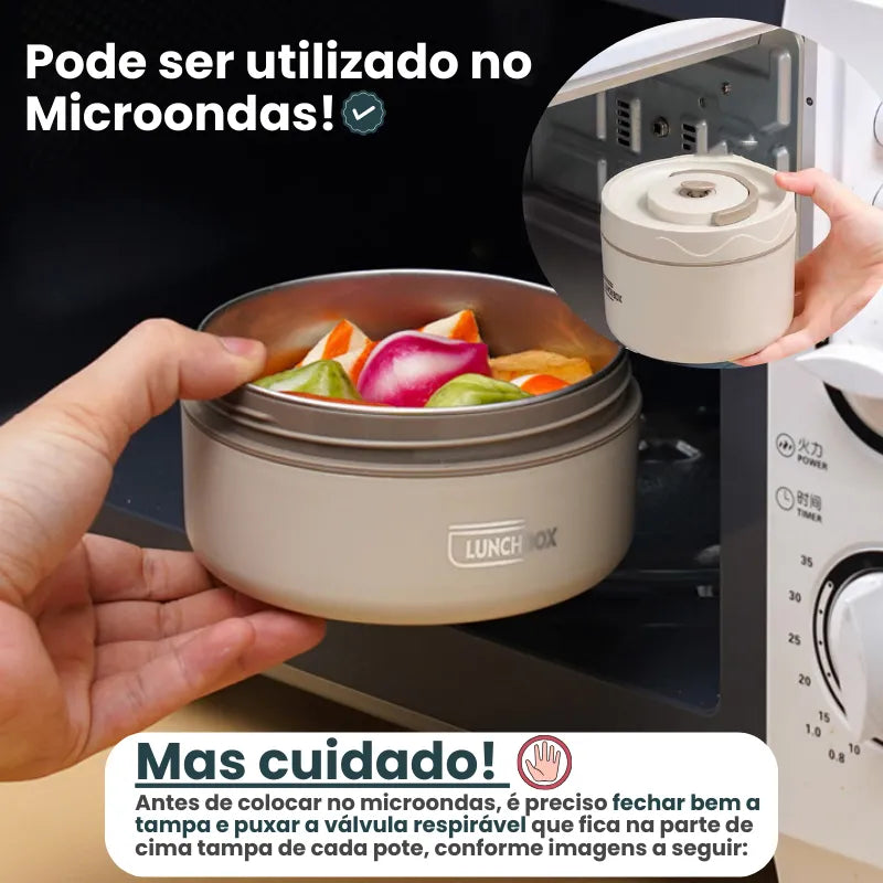 Conjunto de Potes Térmicos - ThermPot Lunch Box