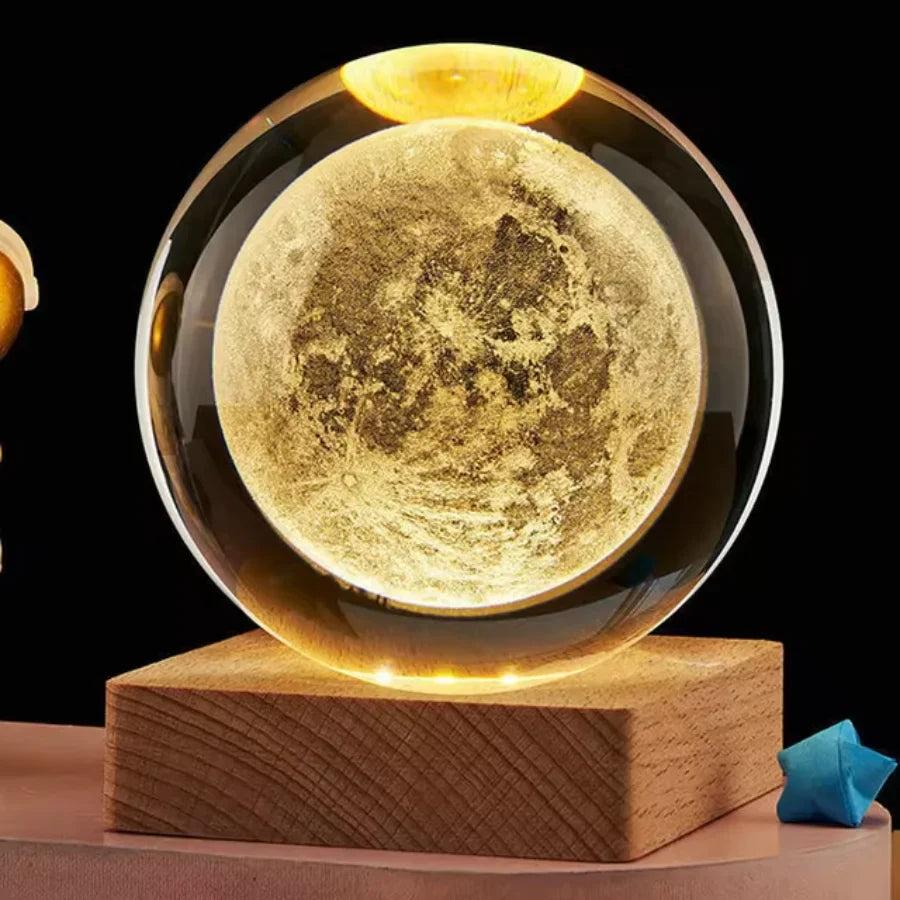 Luminária Decorativa Espacial 3D - Cosmic Sky