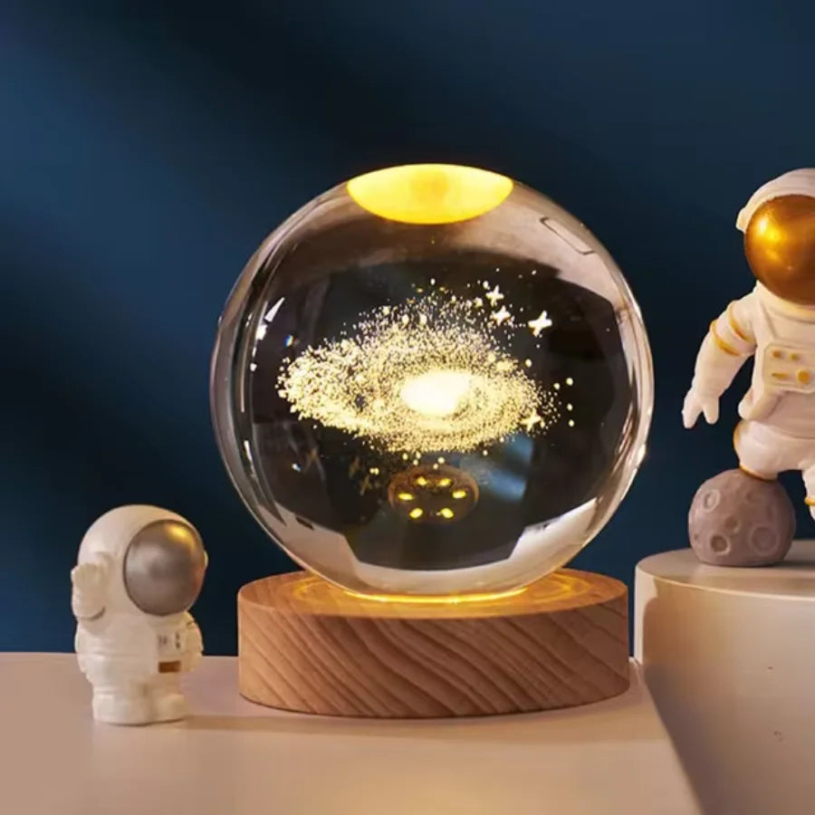 Luminária Decorativa Espacial 3D - Cosmic Sky