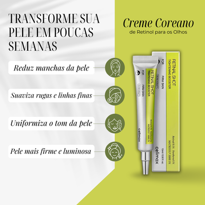 Creme Coreano de Retinol para Olhos – Compre 1 Leve 3