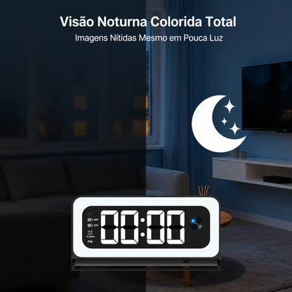 VisionClock™ | Segurança Inteligente 24h