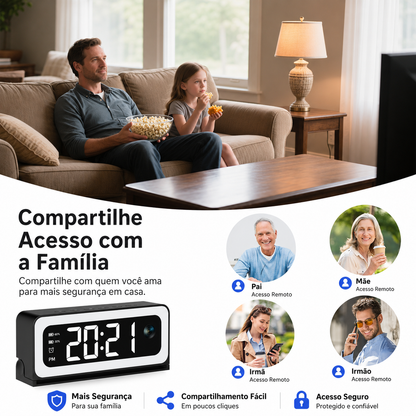 VisionClock™ | Segurança Inteligente 24h