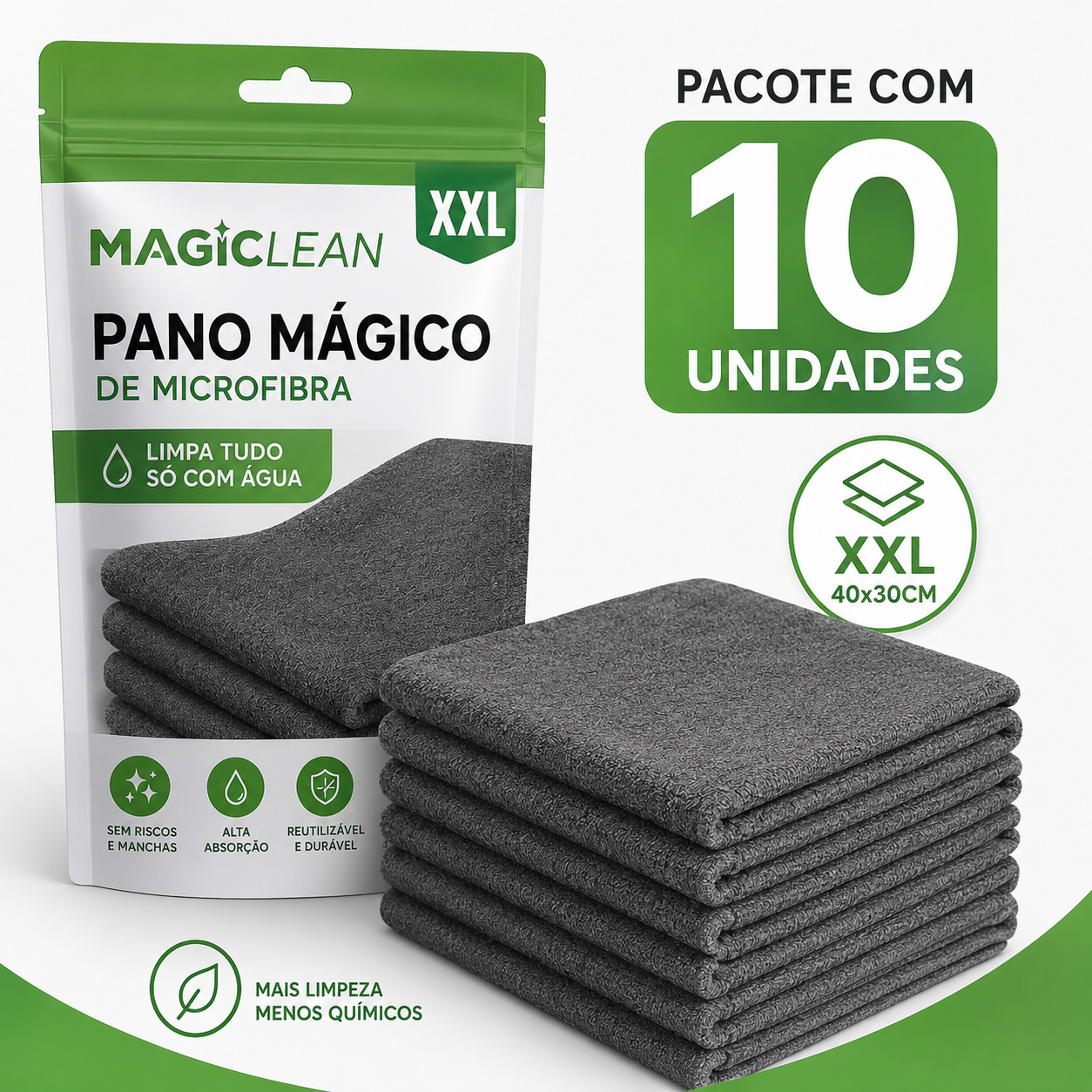 MagiClean™ — Mais Brilho, Menos Esforço