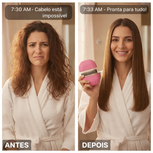 GlamBrush™ / Alisamento Profissional Portátil