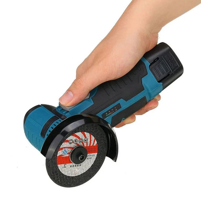 Esmerilhadeira Portátil PowerGrind 12V 2 Bateria + 8 Discos