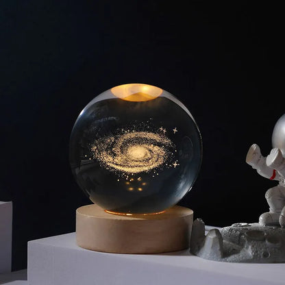 Luminária Decorativa Espacial 3D - Cosmic Sky