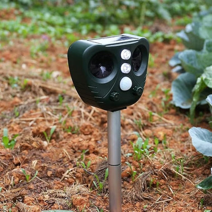 Repelente Solar de Animais e Pragas Ultra Sônico Impermeável - PestFree