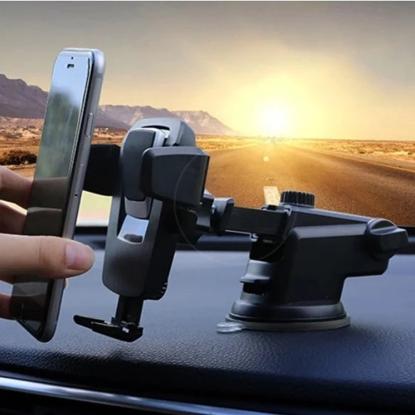 Suporte para Celular para Carro Universal com Trava Ajustável