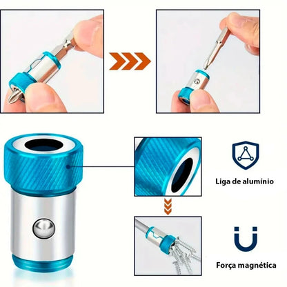 Anel Magnético Super Imã para Parafusadeira Universal