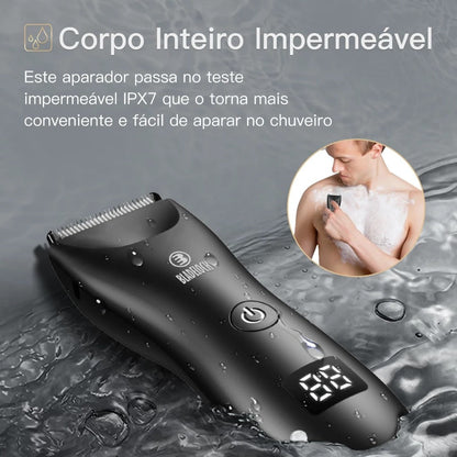 Aparador Íntimo Masculino – Corte Seguro e Sem Irritação